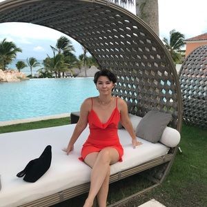 Super sexy orange dress